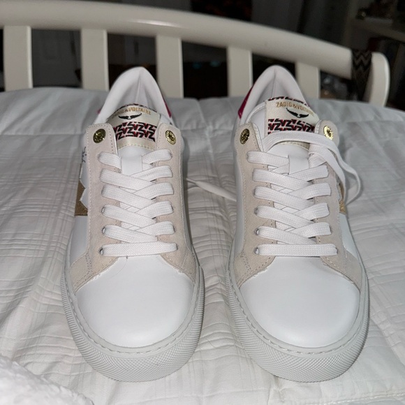LIMITED EDITION NWOT Zadig & Voltaire Sneakers size 39 (8/8.5) perfect condition - Picture 2 of 8